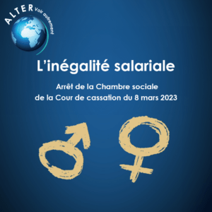 inégalité salariale